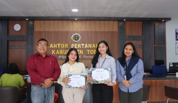 Apresiasi Field Staff, Kantah Toba Dukung Keberlanjutan Akses Reforma Agraria