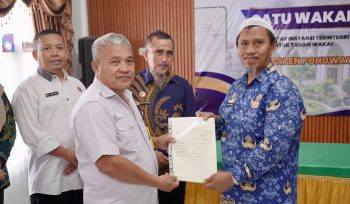 Legalitas Tanah Jadi Pijakan, Lembaga Pendidikan Keagamaan di Pohuwato Kini Bisa Kembangkan Prasarana Lebih Optimal