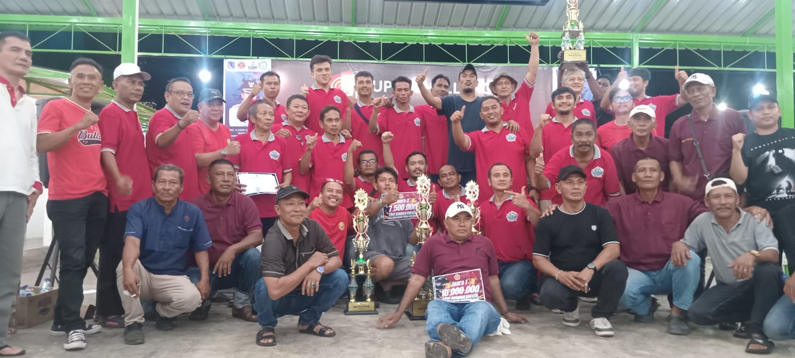 Turnamen Trup Gembira KOKATA Memperebutkan Piala Ketua Karang Taruna Berlangsung Sengit, Fajar Fasya Belawan Raih Juara
