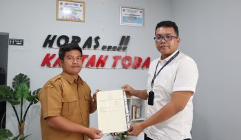 Kantah Toba Serahkan Sertipikat Aset Pemkab, Perkuat Kepastian Hukum Aset Daerah