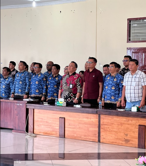 Sinergi Lintas Sektor, Kantah Toba Ikuti Rapat Forkopimda Bahas Isu Strategis Pertanahan dan Aset Daerah