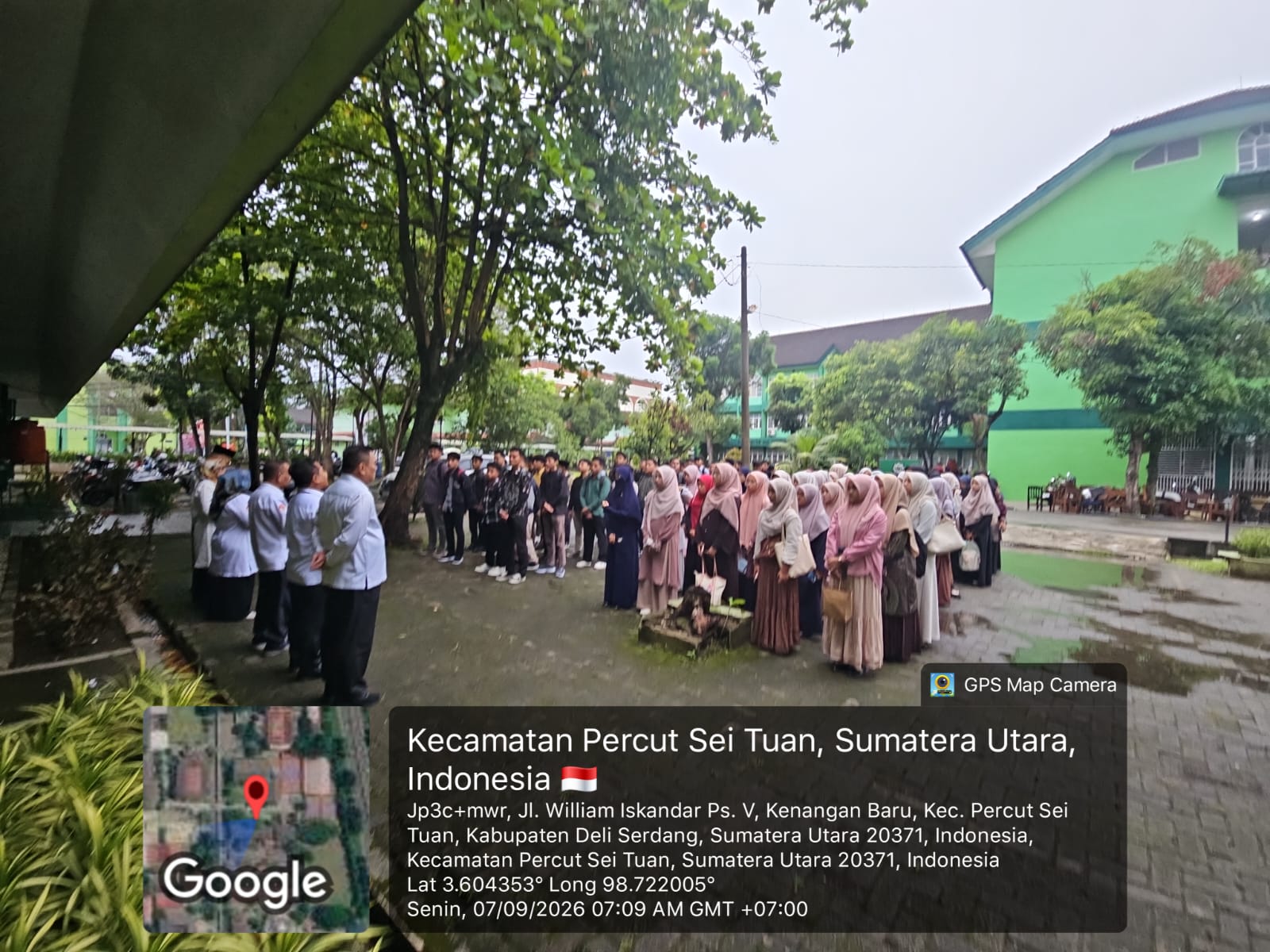 TEKS FOTO : Ratusan mahasiswa baru Fakultas Dakwah dan Komunikasi UIN Sumatera Utara mengikuti pengarahan sebelum memulai perkuliahan Semester Ganjil Tahun Akademik 2026–2027. (foto/msj)