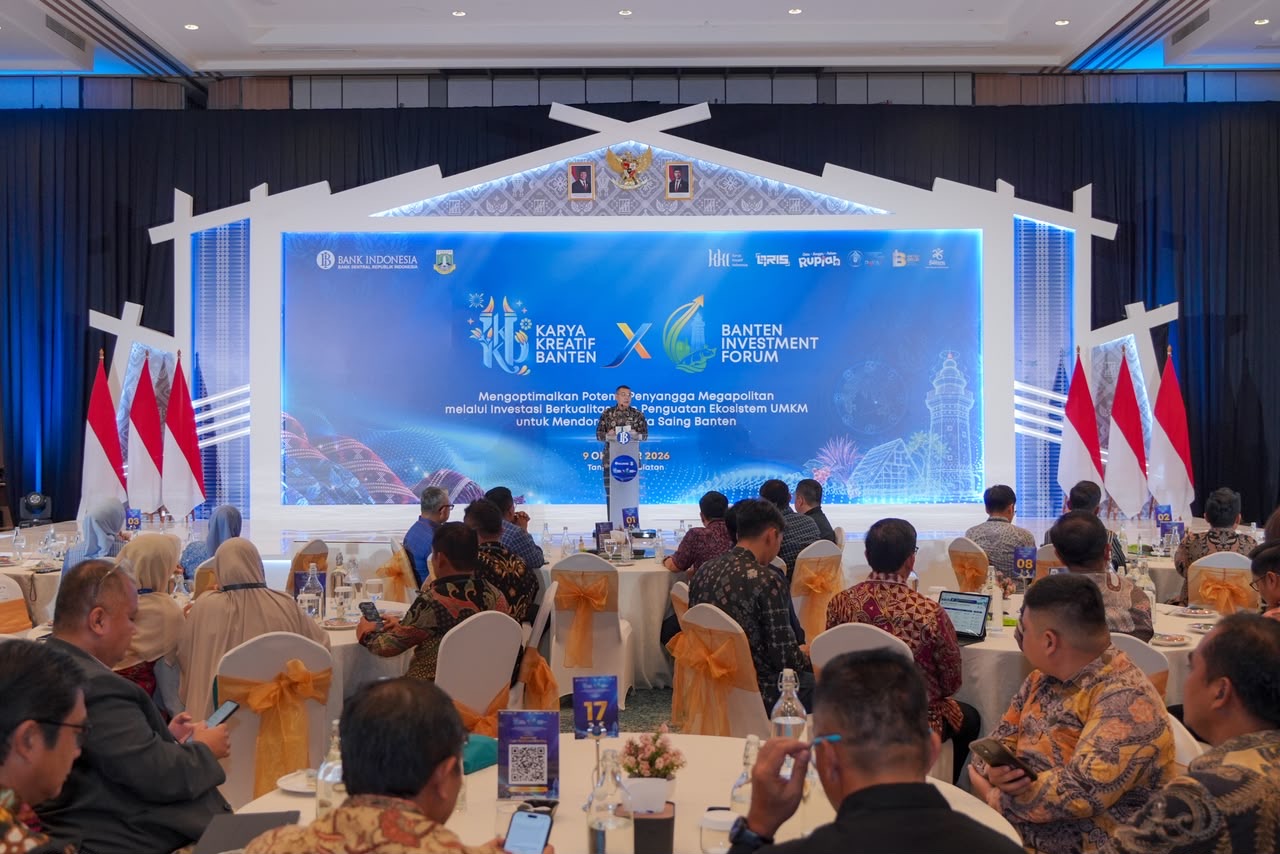 Bicara dalam Banten Investment Forum 2026, Wamen ATR/Waka BPN: Kepastian Pertanahan dan Tata Ruang Jadi Fondasi