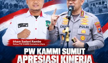 PW KAMMI Sumut Apresiasi Kinerja Kapolrestabes Medan, Soroti Pendekatan Humanis