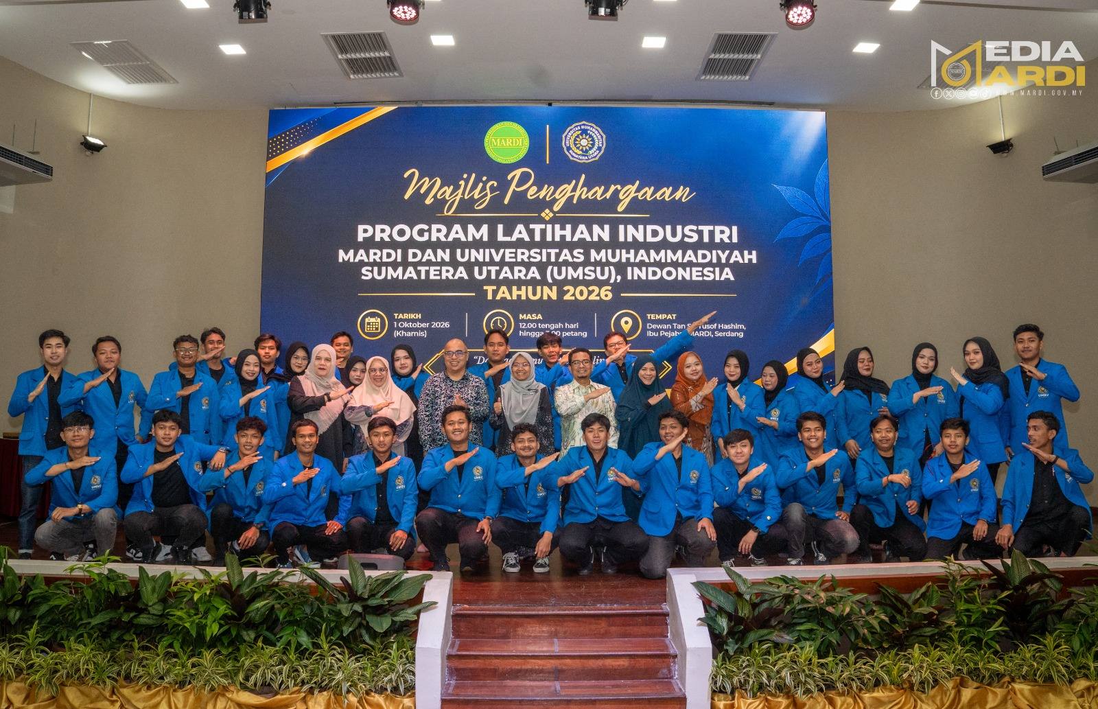 Latihan Industri di MARDI Malaysia, Mahasiswa Pertanian UMSU Bidik Publikasi SINTA 3