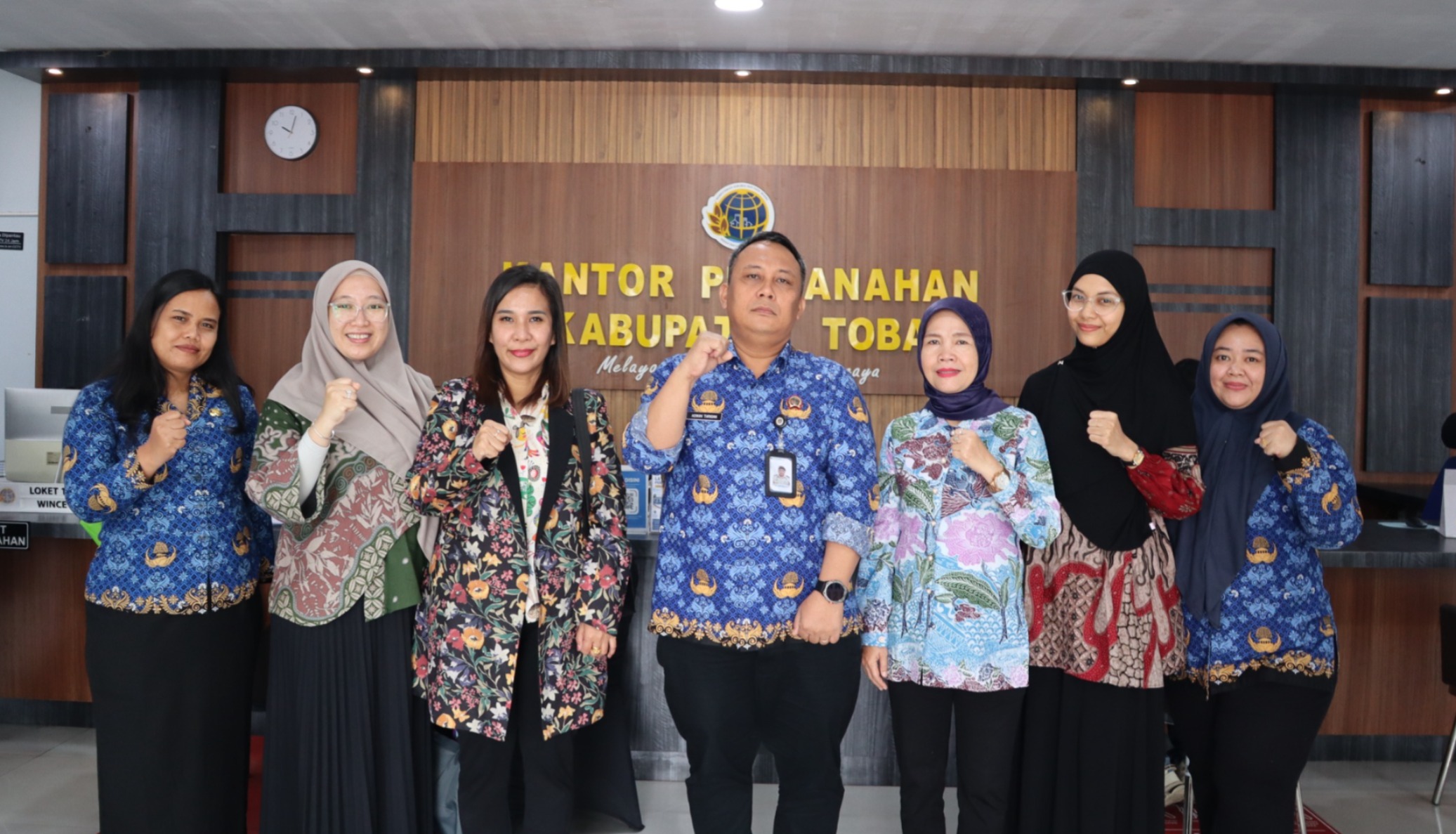 Tim Bidang 2 Kanwil BPN Sumut Monitoring Pelaksanaan PTSL 2026 di Kabupaten Toba