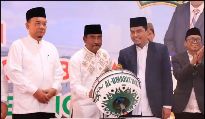 Wali Kota Binjai Amir Hamzah meresmikan Al-Qur’an Center Kota Binjai dalam rangkaian tabligh akbar peringatan Maulid Nabi Muhammad SAW 1448 H di Masjid Al-Fatih.