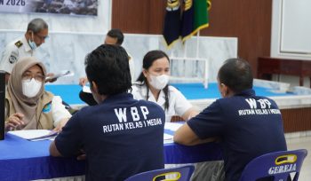 Rutan Kelas I Medan Asesmen 74 Warga Binaan Pengguna NAPZA untuk Program Rehabilitasi Sosial