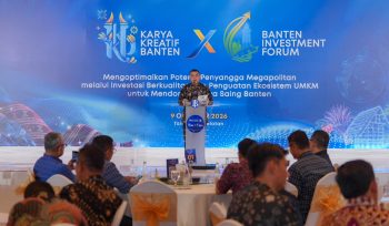 Bicara dalam Banten Investment Forum 2026, Wamen ATR/Waka BPN: Kepastian Pertanahan dan Tata Ruang Jadi Fondasi Investasi