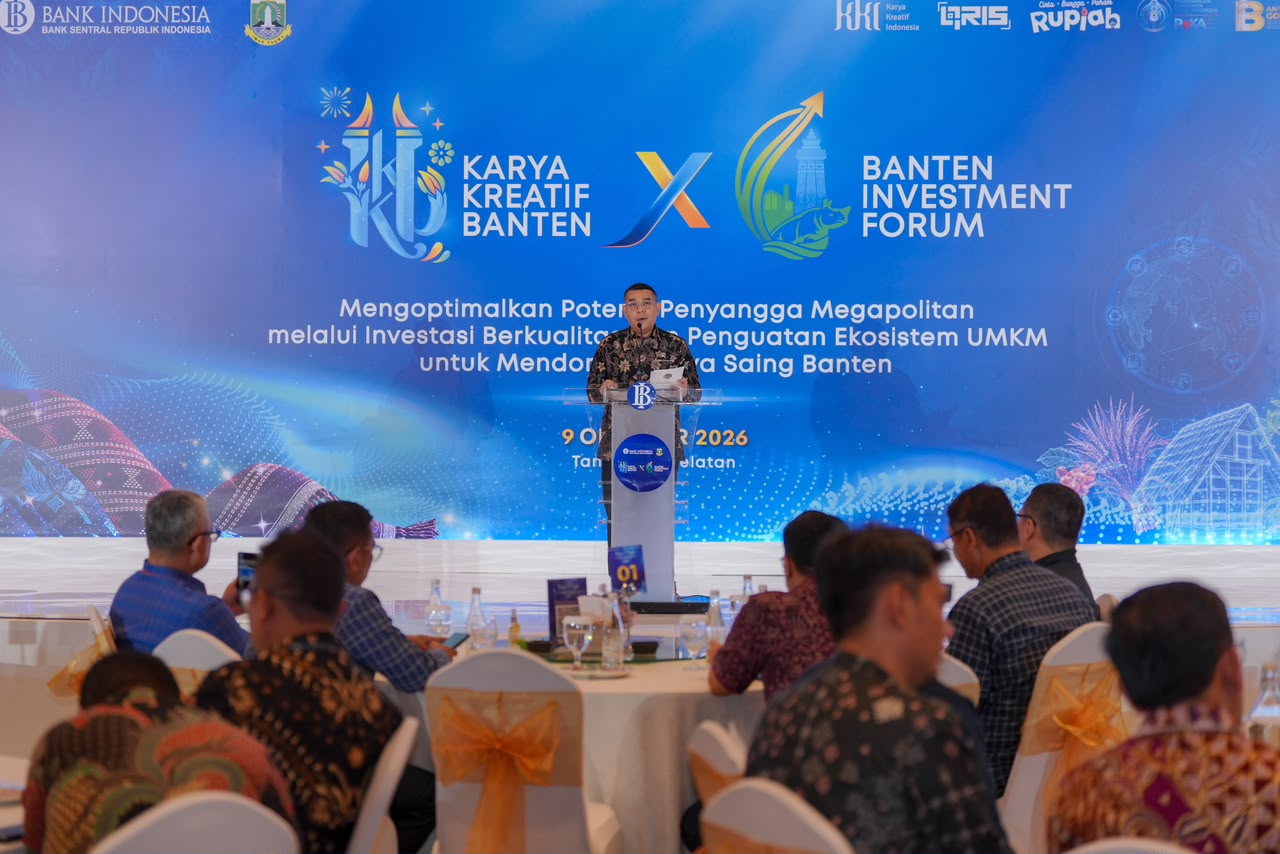 Bicara dalam Banten Investment Forum 2026, Wamen ATR/Waka BPN: Kepastian Pertanahan dan Tata Ruang Jadi Fondasi Investasi