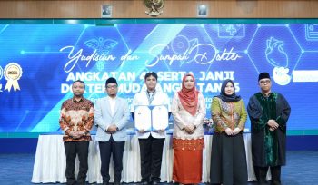 Yudisium dan Sumpah Dokter, FKIK UMSU Catat Kelulusan UKNPDPD Tertinggi PTS se-Indonesia