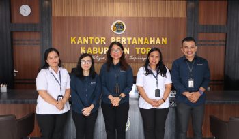 Evaluasi Pelayanan Publik, Ombudsman RI Sambangi Kantor Pertanahan Kabupaten Toba