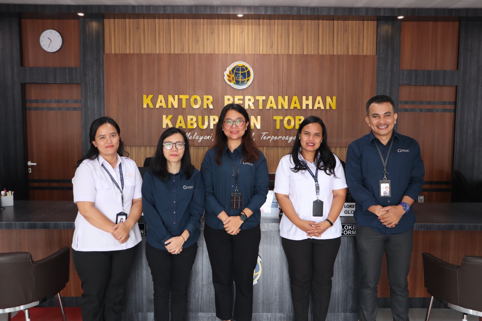Evaluasi Pelayanan Publik, Ombudsman RI Sambangi Kantor Pertanahan Kabupaten Toba