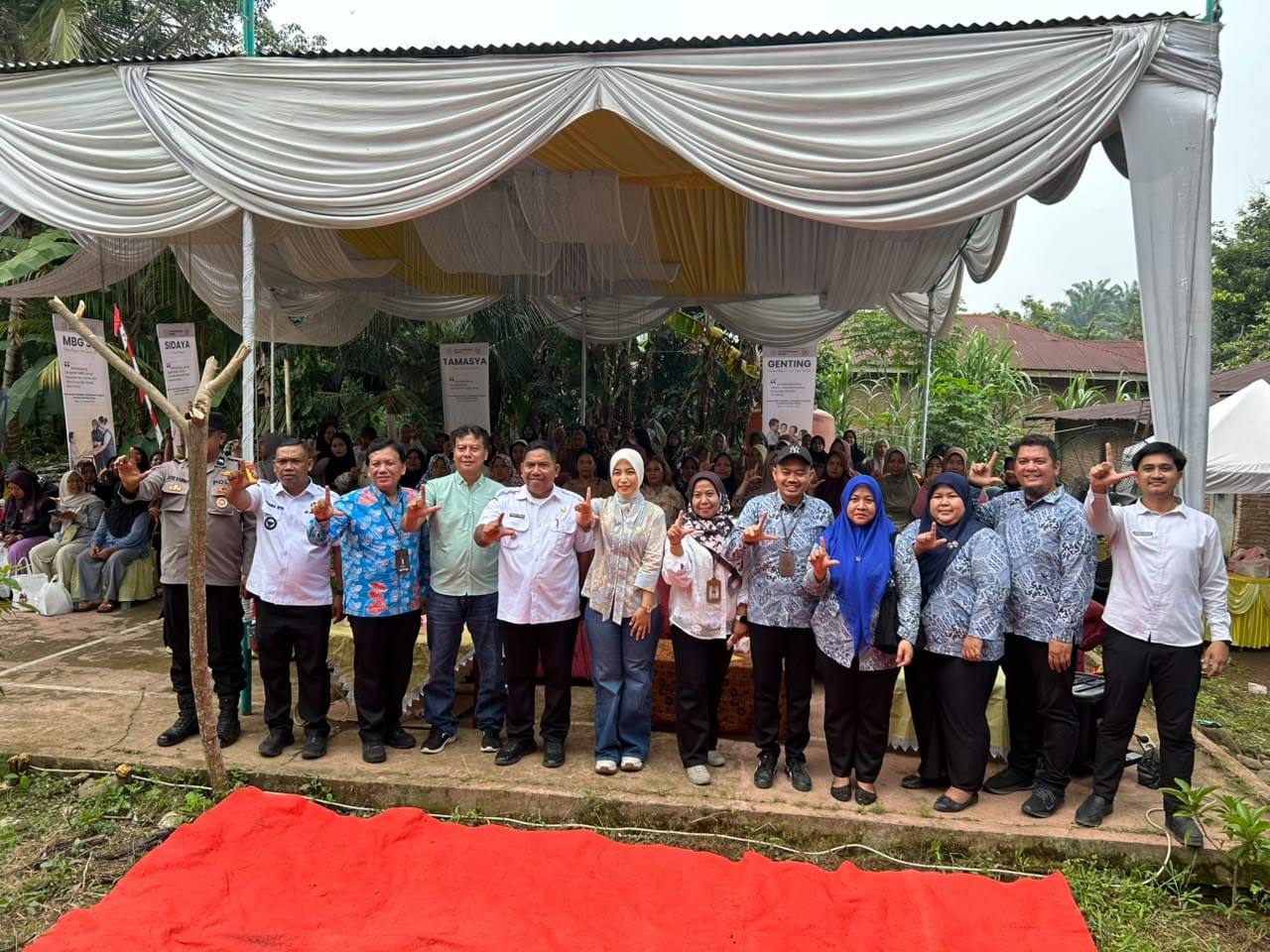 Mau Anak Sehat dan Cerdas? Delia Pratiwi dan BKKBN Sumut Bagikan Pesan Penting kepada Warga Salapian Langkat