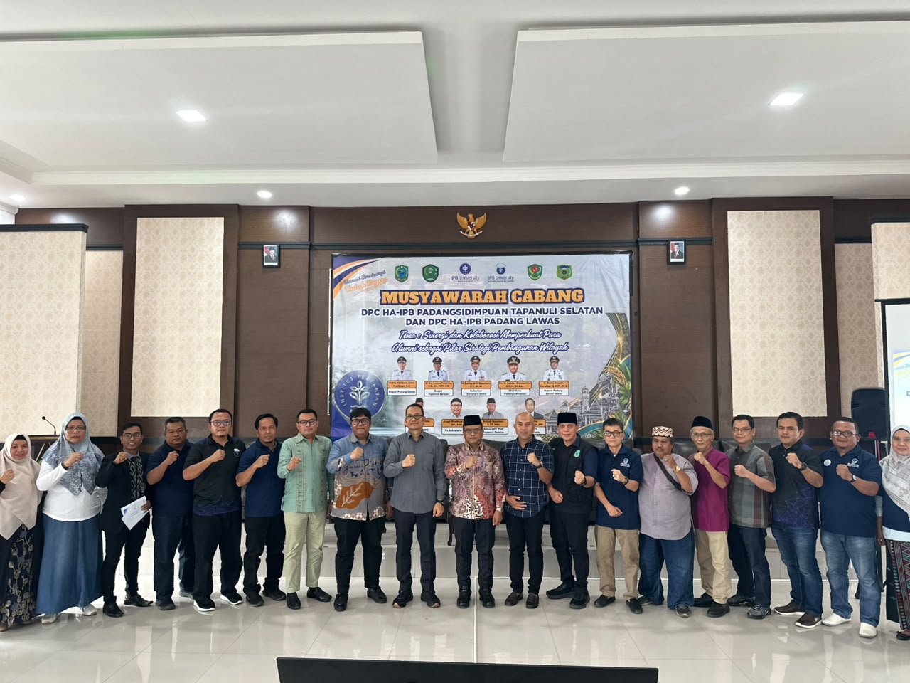 Muscab HA IPB, Wali Kota Padangsidimpuan Dorong Alumni Jadi Mitra Strategis Pembangunan Daerah