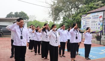 Kantah Toba Gelar Apel Rutin, Perkuat Disiplin dan Komitmen Pelayanan Publik