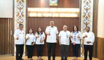 Koordinasi dengan Pemkab, Kantah Toba Matangkan Persiapan Penyerahan Sertipikat PTSL 2026