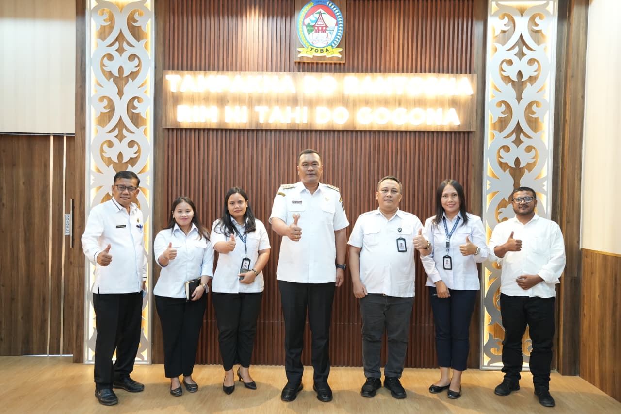 Koordinasi dengan Pemkab, Kantah Toba Matangkan Persiapan Penyerahan Sertipikat PTSL 2026
