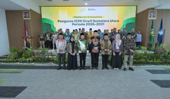 Prof Muryanto Amin Pimpin ICMI Sumut,  Perkuat Kontribusi Cendekiawan untuk Umat