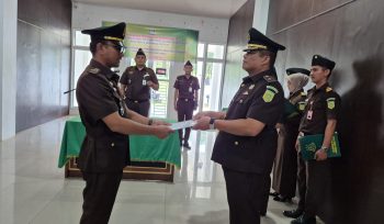Reza Surya Mardhika Dilantik Jadi Kasi PAPBB Kejari Paluta